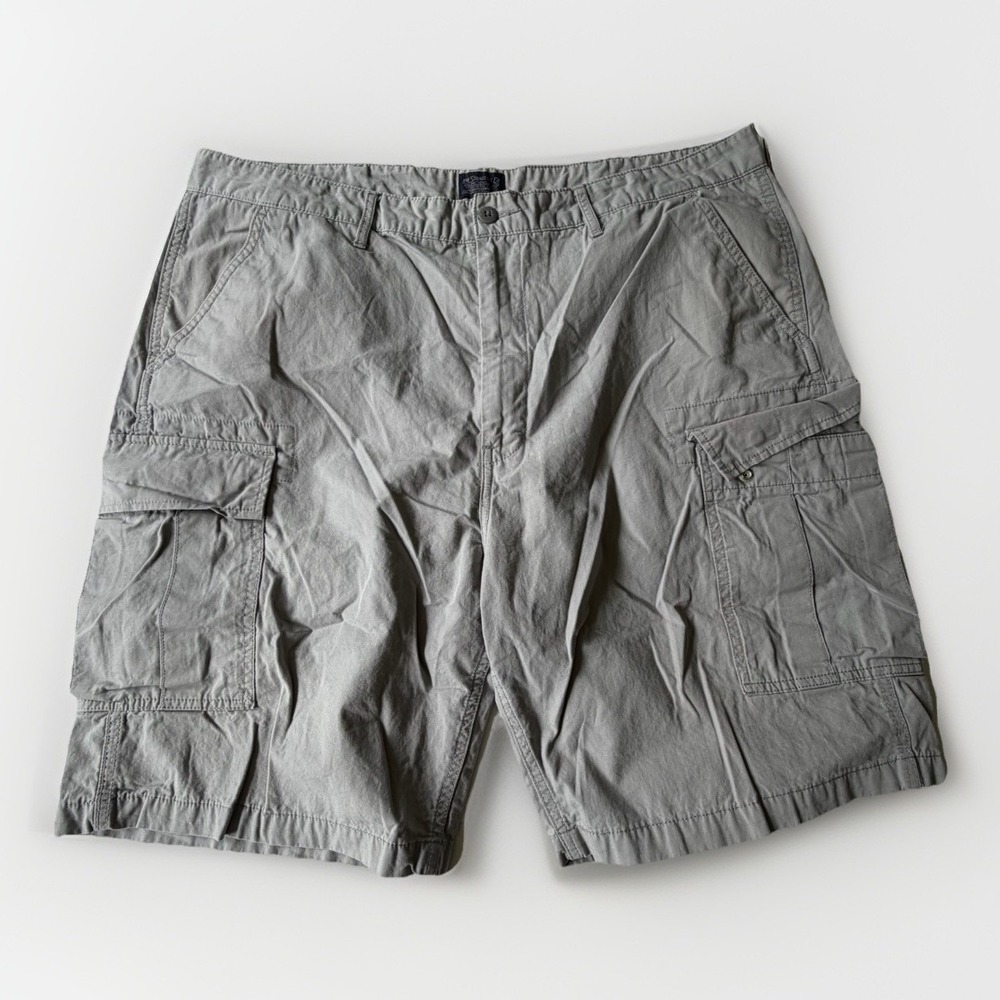Levi's Cargo Shorts Mens 40 Gray Casual Pockets Outdoor